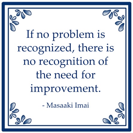 if no problem is recognized masaaki imai